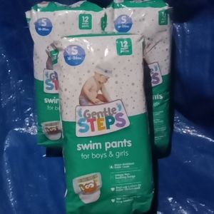 Bundle of 3 "Gentle Steps" boy or girl swim pants-Small (16-26 lbs)